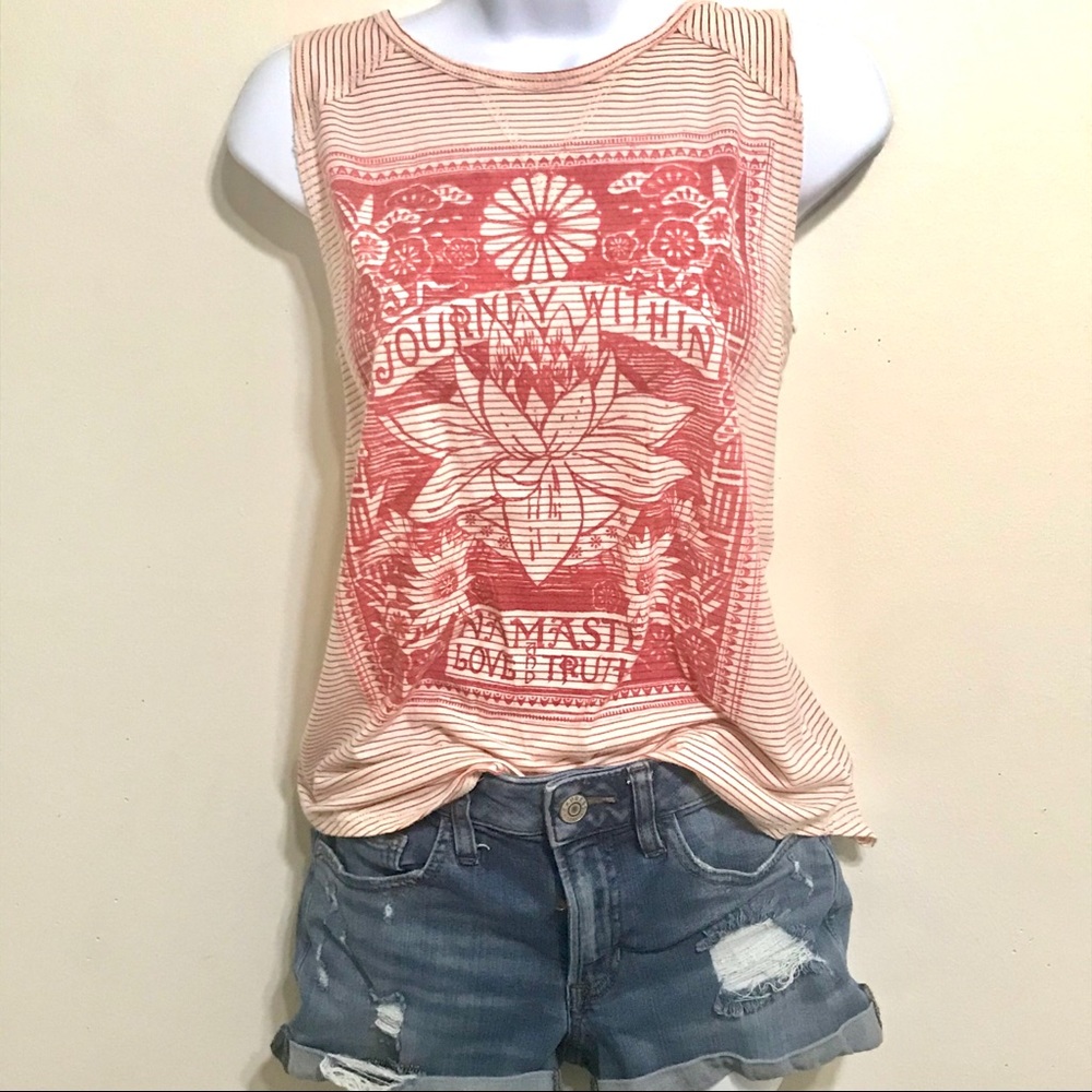 Lucky Brand Striped Fashion Tank